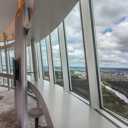 Tv Tower Debesys Otel Vilnius