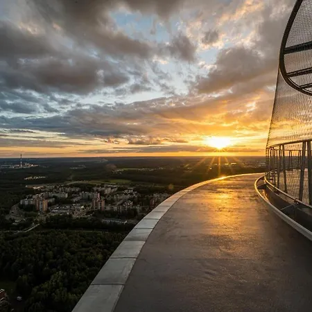 Otel Tv Tower Debesys Vilnius